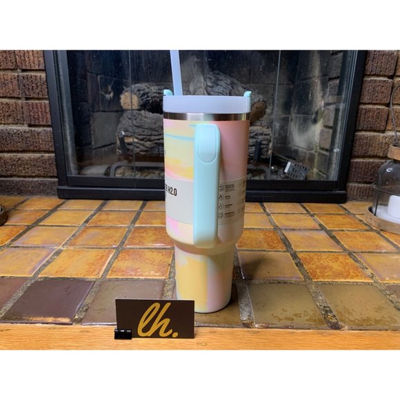 *NEW IN HAND* Stanley Quencher Flowstate Tumbler | 40 OZ Warm Serene Brushstroke - Picture 4 of 9